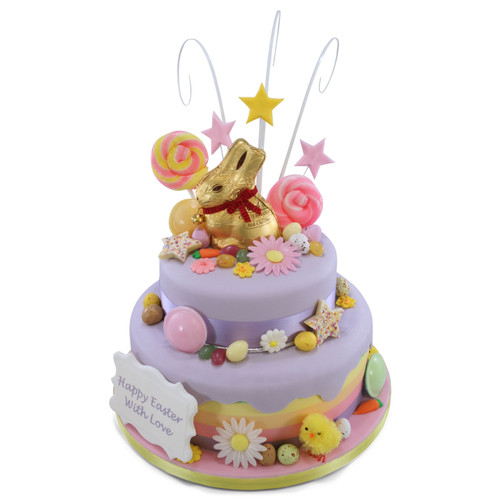 Easter-tastic Two~Tier Cake